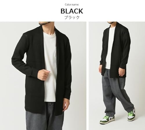 アーケード カーディガン メンズ 長袖 ロングカーディガン の商品画像 5