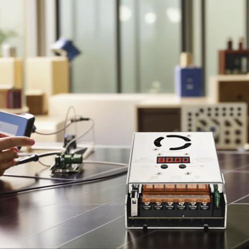 Regulador de panel solar MPPT de 600W controlador reductor de 25A para barcos de 12V y 24V 6