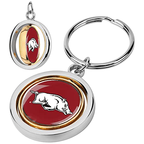 LinksWalker Arkansas Razorbacks Spinner Key Chain