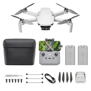DJI Mini 4K, Drohne mit 4k UHD Kamera für Erwachsene, unter 249 g, 3-Achsen Gimbal Stabilisierung, 10 km Videoübertragung, autom. Rückkehr (Mini 4K Camera Drone)