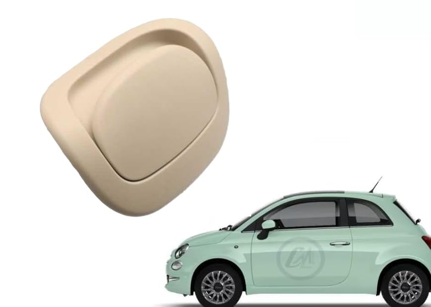 MANIGLIA BEIGE RIBALTA SCHIENALE DEL SEDILE SINISTRO PER 500 DAL 2007 (NO ABARTH)