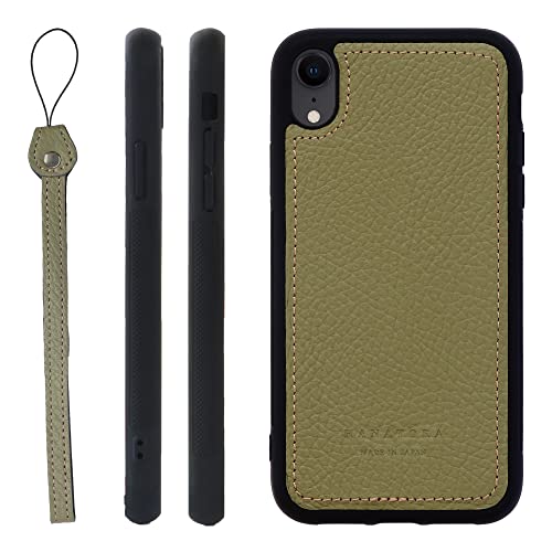 HANATORA for iPhone XR �P�[�X �{�v ���{�� �ϏՌ� �X�}�z�P�[�X �X�}�z �X�g���b�v �t�� �V�������N�J�[�t���U�[ �M�t�g �}�O�l�b�g�Ȃ� �s�X�^�`�I SPGJP-XR-Pistachio