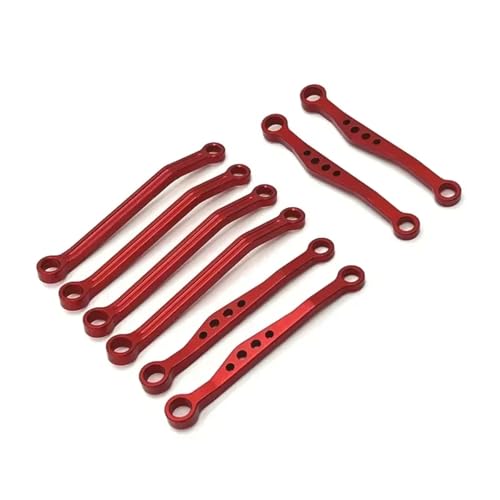 RC�����P�[�W�p�[�c Compatible With WPL C64 1/16 RC�J�[�A�b�v�O���[�h�p�[�c�����A�N�Z�T���[���^���V���[�V�����N���b�h�v�����b�h�Z�b�g(Red)