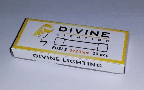 10 Qty. Divine Lighting Gma 3A Fast-Blow Fuse 3 Amp 250V Gma3A; Gma3 Gma 3A Fast-Blow Fuse. Glass 5X20Mm #TOP3