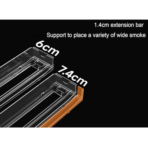 Expositor de cigarrillos transparente con acceso rápido para tiendas 4