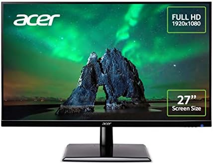 Acer KG241YAbii 23.8 inch Full HD Gaming Monitor (VA Panel, FreeSync, 75Hz, 1ms, HDMI, VGA, Black)