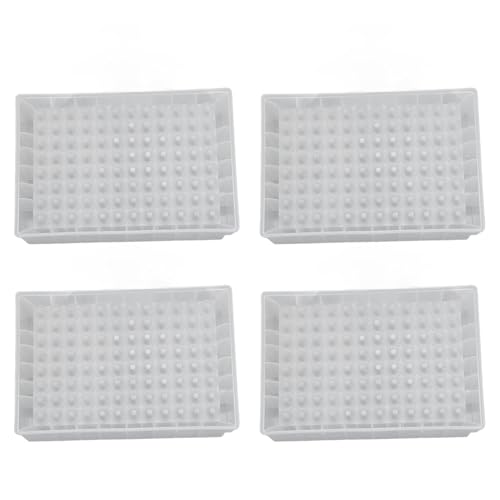 Microplaques de stockage en plastique PP durable CHICIRIS 96 puits 2.2ML