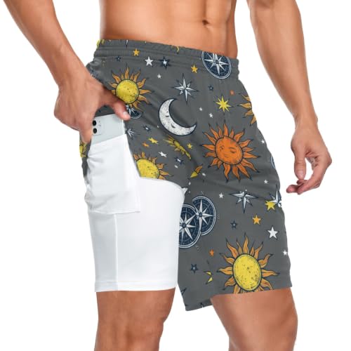 Short de sport ample pour homme idéal running et musculation en salle de fitness