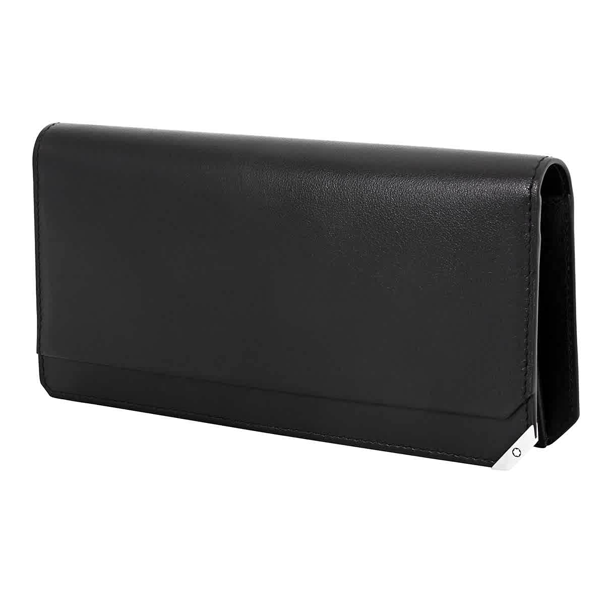 Montblanc MST Urban Long Wallet 15cc Zip Uguss BK Portfel-Portfel, Dorośli Unisex, Czarny (Czarny), Jeden Rozmiar