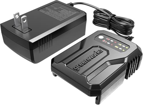 Greenworks 24V Battery Charger, 3 Amp