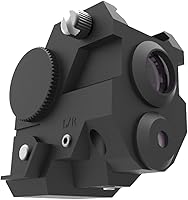 Vista 1 de USA Laspur Mini Tactical Sub Compact Rail Mount Laser Sight con luz LED CREE de alto lumen Combo integrado con luz estroboscópica