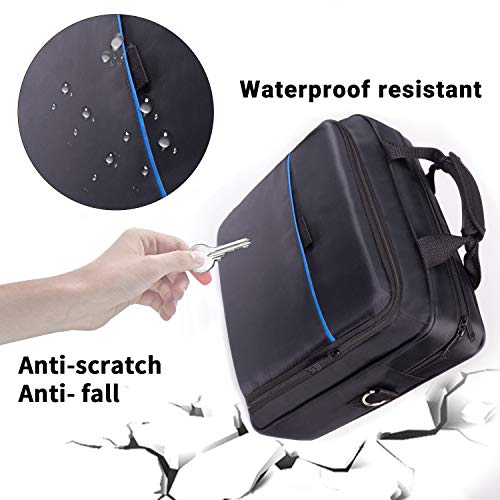 PS4 Bag PS4 Carrying Travel Case Protective Shoulder Bag for PS4 Slim & PS4 Pro, Gaming Console, Controllers and Other Accessories - Thumbnail 7