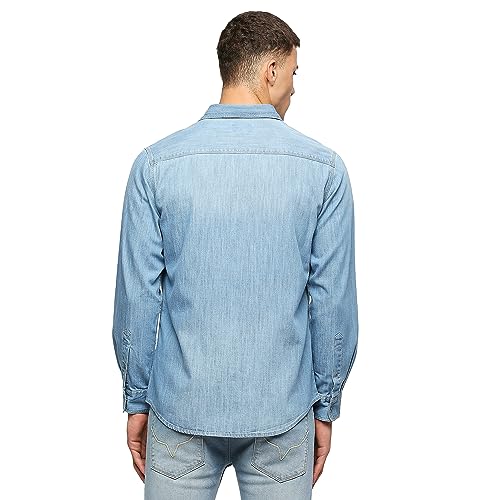 Image of Pepe Jeans Men's Cotton Regular Fit Shirt