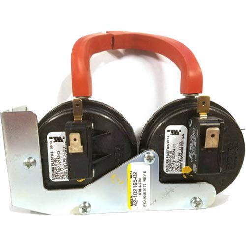 42-102165-01 - OEM Upgraded Replacement for Rheem Furnace 2 Stage Air Pressure Switch (Renewed)