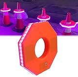 Traffic Cone Ring for Night Duty, High Brightness Led Luminous Ring Warning Ring, Traffic Cone Luminous Road Cone Ring