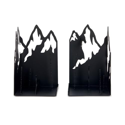 Balvi Buchstützen Mountains Farbe Schwarz Berglandschaft darstellend Nylon