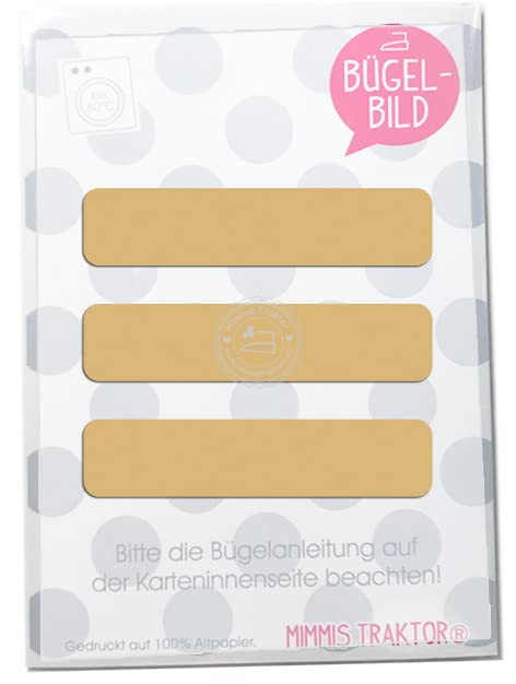 Bügelbild 3 Eheringe 6 Cm – Glitzer Gold Aufbügler Für Textilien, Made In Austria