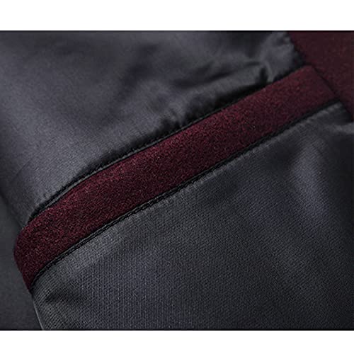 Pmuybhf Distressed Denim Trucker Jackets Casual Utility Coat Zip Up Outerwear Windbreaker Casual Trench Coat Wool Blend Pea Coat Winter Sweaters Coat Bomber Jacket With A Removable Hood #TOP7