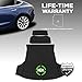 Tesla Model 3 Compatible Trunk Frunk Storage Mat - Set of 3 All Weather Waterproof Black Cargo Protection | Fits 2021 - 2022 | Heavy Duty & Odorless Eco-Friendly Latex Material by HEA USA