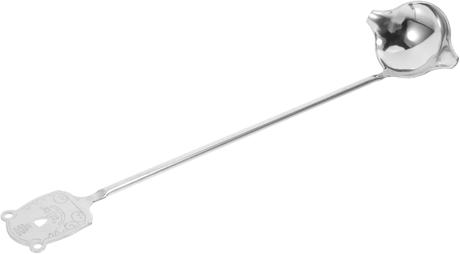 Sauce Ladle and Side Spout with Long Handle Stainless Steel