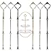 Produktbild 6 Set Etageren Stangen Set, Etageren Stangen, Metallstangen Mittellochausstech, 2 bis 3 Etage für Hochzeitstorte Etagere Tortenständer Tortenhalter Torten