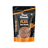 True Elements Semi di lino 500 g, semi di lino Alsi OGM, ricchi di fibre e omega-3, semi di lino per la crescita dei capelli, alimenti dietetici