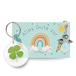 Milaboo – Milaboo 2er Set zur Einschulung – Schutzengel-Figur & Schlüs