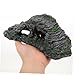 BUGUUYO Tortoise Hide Cave Terrarium Basking Platform Durable Rockery for Frogs Lizards Turtles Easy Climbing Ramp for Aquatic Pets Fun Aquarium Decor
