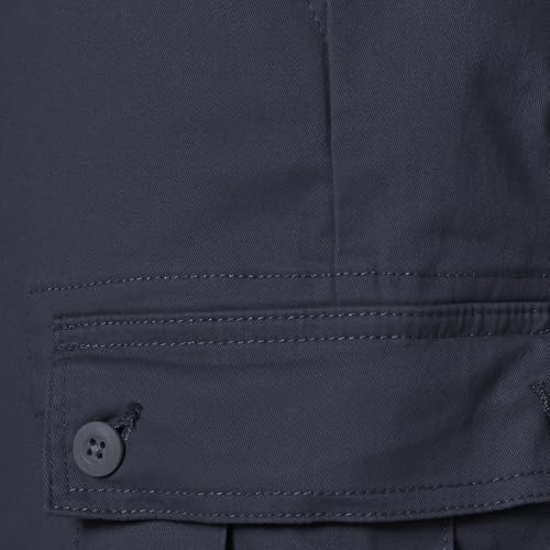 Amazon Essentials Men's Slim-Fit Stretch Cargo Pant (Available in Big & Tall), Navy, 32W x 30L