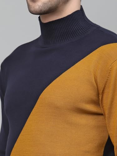 Image of Style Quotient Mens Grey Solid Sweaters