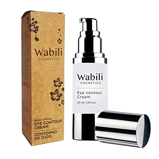 Wabili Cosmetics - Contorno de Ojos Antiarrugas Natural Mujer con Aguacate y Ácido Hialurónico 30ml | Antiojeras, Hidratante, Antiedad y Antibolsas | Drenante