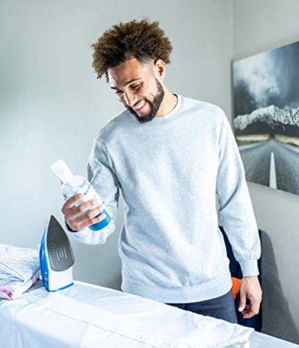 Faultless Spray Starch Smooth Finish 22 Oz, 2 Pack Trigger Pump Liquid Starch For Ironing, Non-Aerosol Spray On Starch, Reduces Ironing Time, No Flaking, Sticking Or Clogging, Biodegradable Ingredients, Recyclable #TOP4