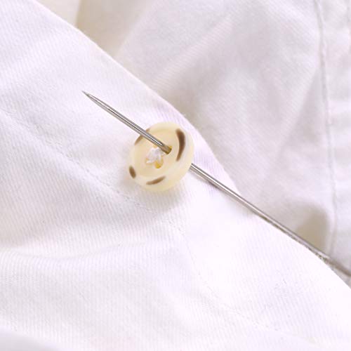 25Pieces Hand Sewing Big Eye Needles Sharp Needle,with Solid Wood Needle Case for - Image 6