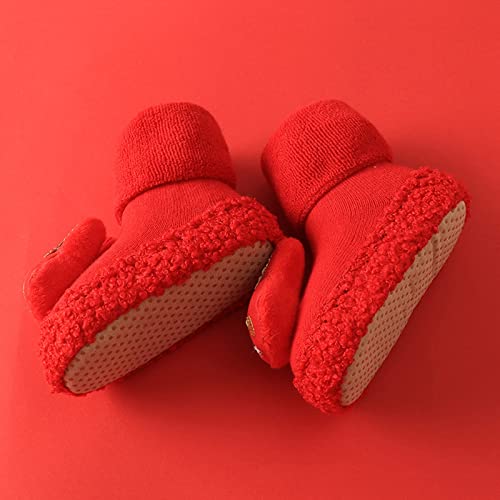 Baby Autumn Winter Sock Shoes Boys Girls Flat Bottom Non Slip Walking Shoes Cute Toddler Shoes Infant Girl Sneakers4