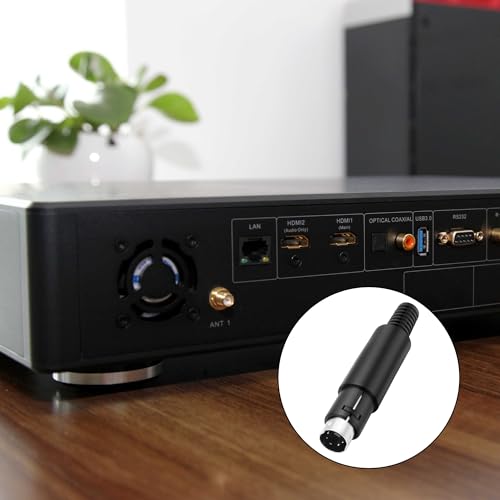 Adaptador MEIRIYFA Mini DIN 4 pines macho x4 miniatura 5