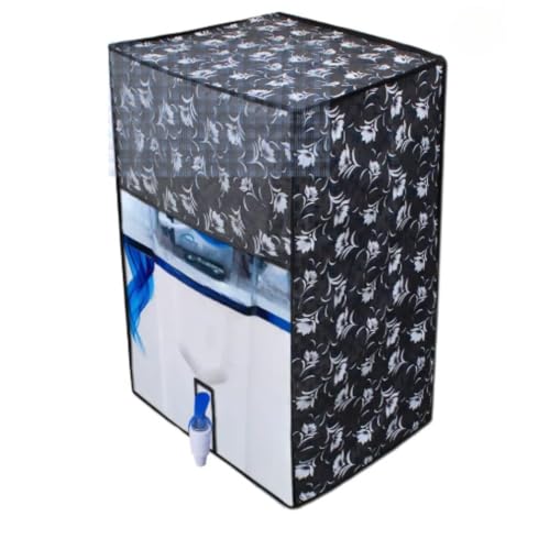 Image of KALRA MAGIC RO Water Purifier Cover | Durable Water Filter Protection | RO Body Cover For Kent Grand For | Pulse Aqua Purifier| Waterproof & Dustproof for Home & Office Use (Blue Printed)
