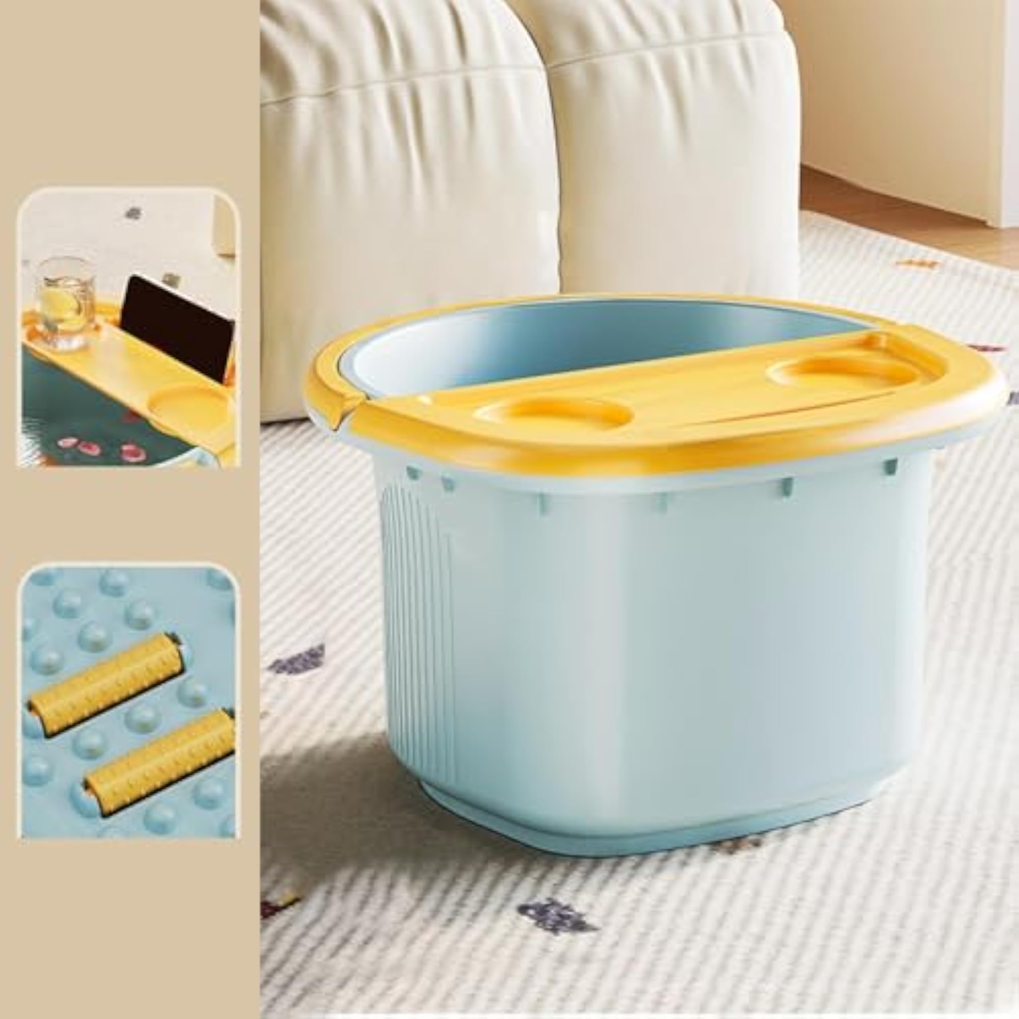 Foot Bath Soak Tub for Men & Women, Spa Foot Bucket