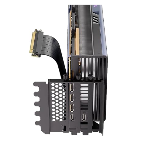 Soporte Vertical GPU L-Z3 con Cable Riser PCIe 4.0 200mm miniatura 5