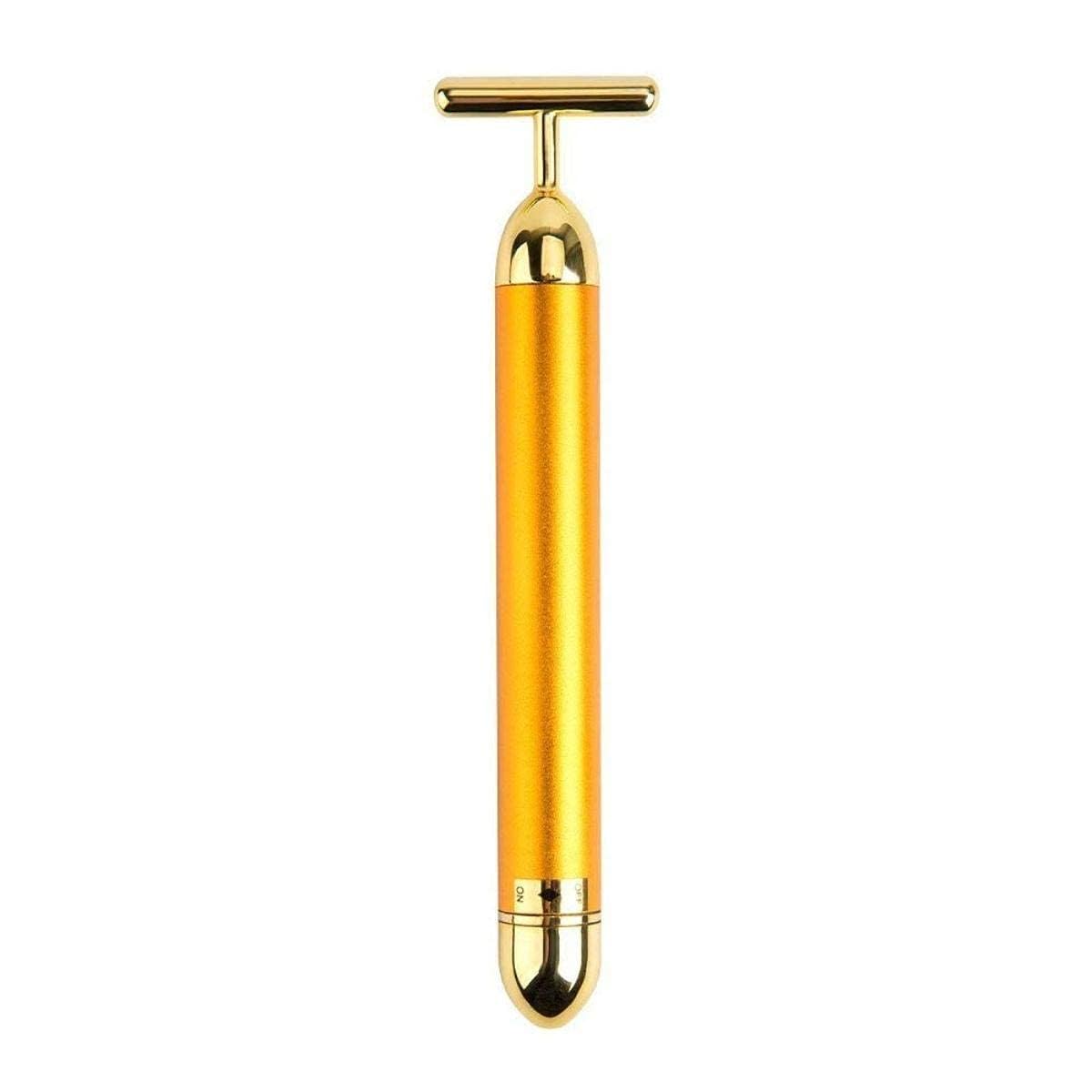 24K Gold Vibrating Massager. Promotes skin tightening, improved blood flow, and glow.-image-44