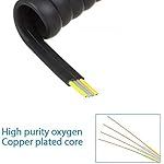 AQBP-Telephone-Handset-Phone-Receiver-Cable-Cord-Wire-Compatible-with-Landline-Telephones-Black