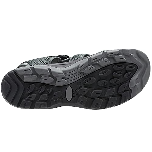 Image of CAMEL CROWN Men's Mesh Hiking Sandals Closed-Toe Beach Sandal for Athletic Outdoor Summer Waterproof