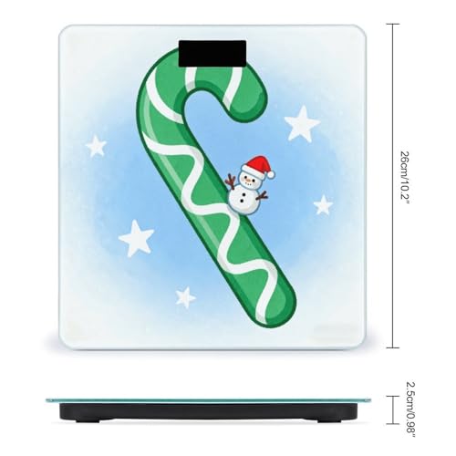 Báscula Digital de Baño BTCOWZRV con Pantalla LCD miniatura 2