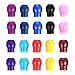 VILLCASE 10 Pairs Stethoscope Replacement Parts Earplugs Ear Tips Stethoscope Accessories (Assorted Color)