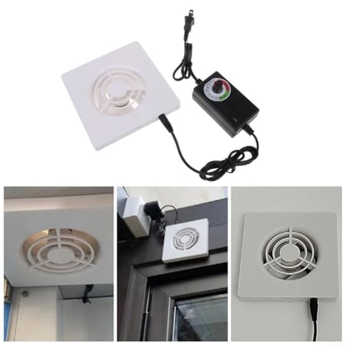 Ventiladores con conductos de diseño elegante perfectos para restaurantes, tiendas e invernaderos (escape-50 mm)