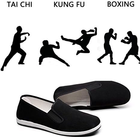pestor Men's Women's Boxing Shoes Chinese Traditional Old Peking Shoe for Martial Art Foot Protection