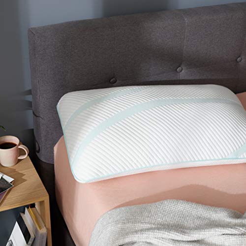 Image of Tempur-Pedic TEMPUR-Adapt ProLo + Cooling-Queen Pillow, white