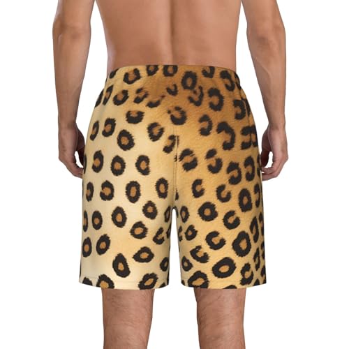 Leopard Print Print Stylish Beach Shorts Swim Trunks Lightweight Breathable Summer Outdoor Activities3
