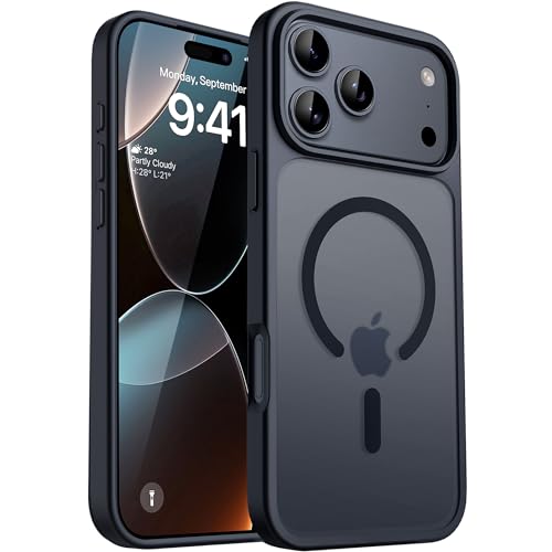 Image of CACOE Magnetic Case for iPhone 17 Pro Max 6.9 inch, Matte Black