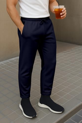 Image of FTX Men Solid Regular Fit Fleece Pack of 1 Track Pant