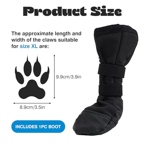 Hundesocken,Pfotenschutz Hund Verletzung,Hunde Schuhe Verhindern Lecken,Hundesocken Anti Rutsch,Hundeschuhe Wasserdicht,Strümpfe Verstellbaren,Socken für Hunde Nach Chirurgischen Eingriffen Wundschutz